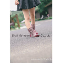Japanese Reaationary Style Thick Thread Sweet Girl Winter Socks Hot Sale for Years